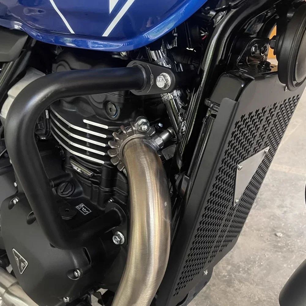 Für Scrambler 400X Geschwindigkeit 400 2024 2025 Motorrad Zubehör Crash Bar Rahmen Motor Schutz Stoßstange Schutz