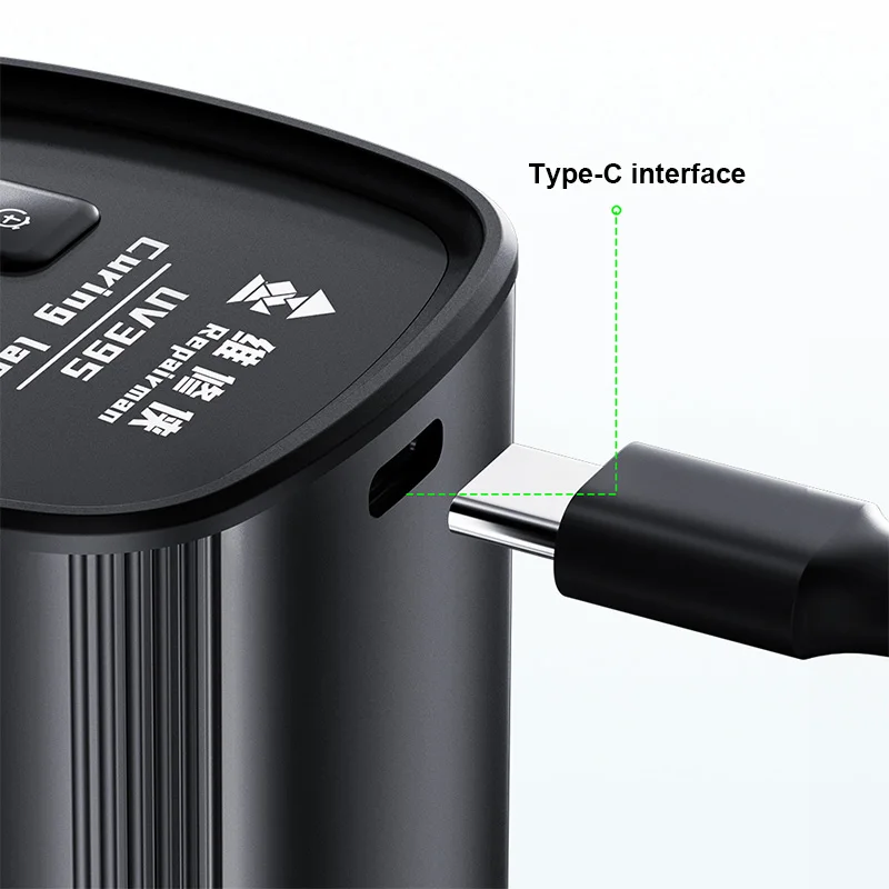 Imagem -04 - Lâmpada de Cura Inteligente para Celular Placa-mãe Green Oil Adesivo uv Cola Shadowless Luz de Cura Rápida Repairman-uv395