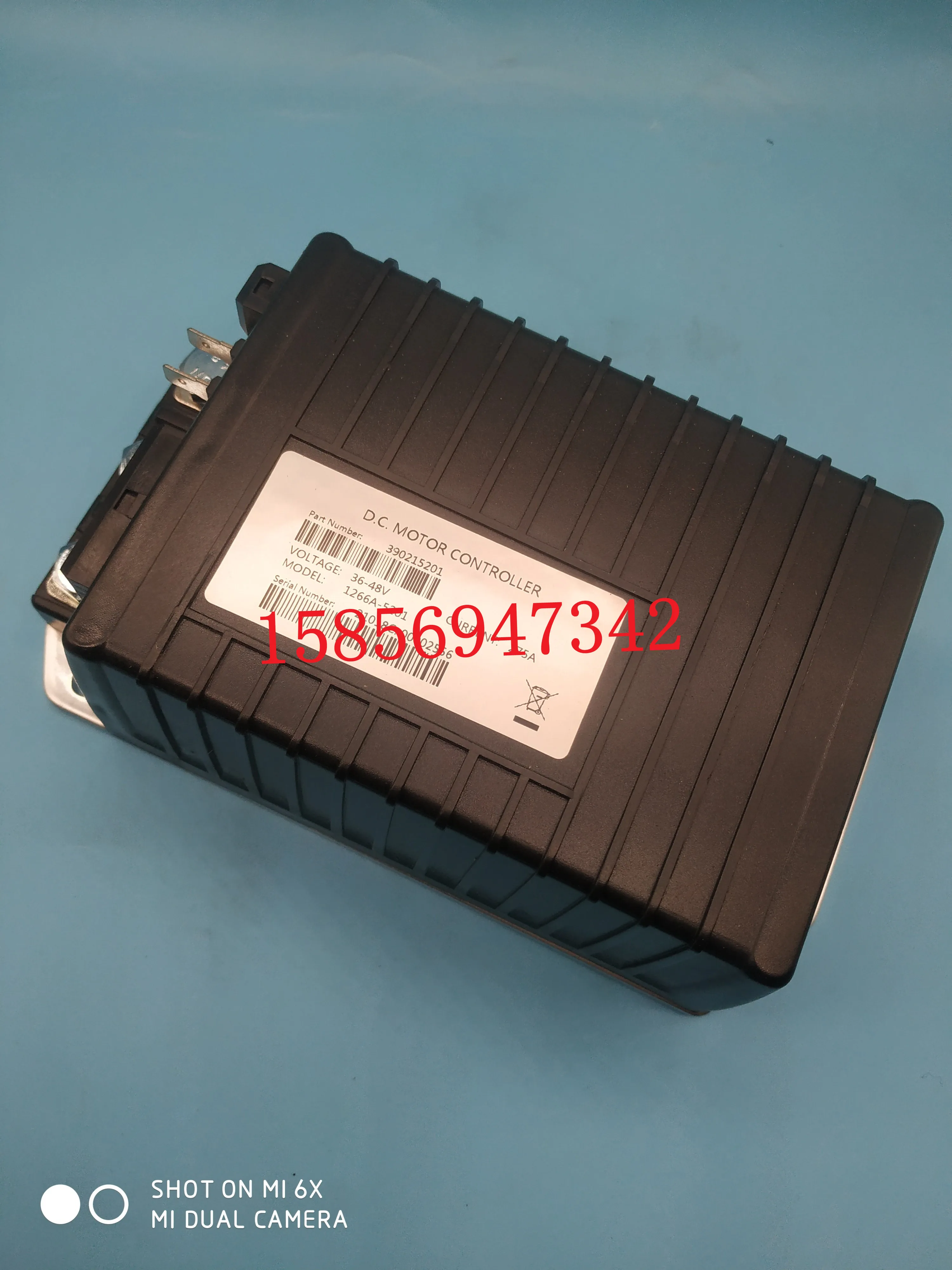 Replacing 1510A-5201 with 1266A-5201 as a DC separate excitation controller for electric ball carts