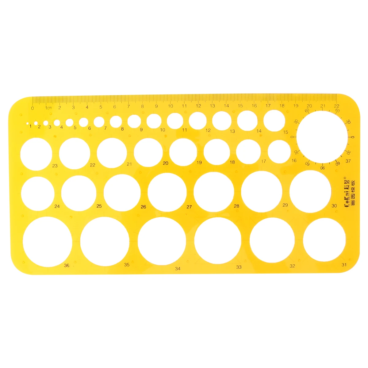 Building Template Cloud Ruler Drawing Measurement Tool Plastic Draft Ruler Measuring Geometric Ruler for School Office Supplies