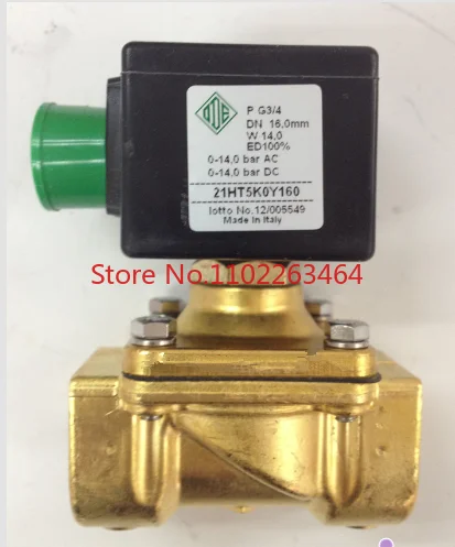 

Italy ODE solenoid valve 21HT5K0Y160+GDV14024CY 14W DC24V