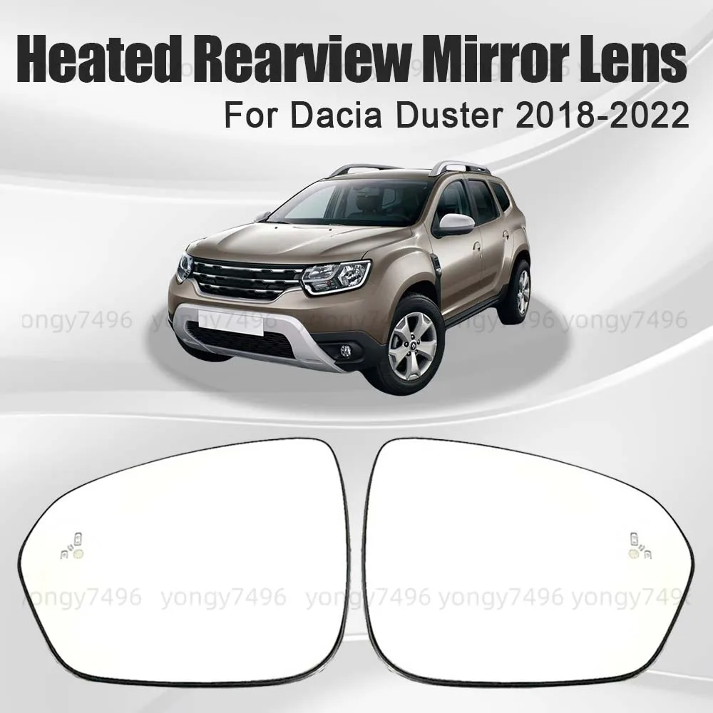 

Protective Cover Heated Rearview Mirror Lens For Dacia Duster 2018 2019 2020 2021 2022 Car Rearview Accessories Heat The Lenses