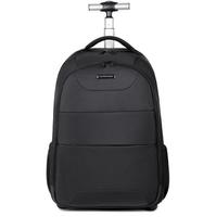 Men Rolling Backpack  Water Resistant Wheeled Backpack Carry on Luggage Business Bag Overnight Children Laptop Wheeled Backpack