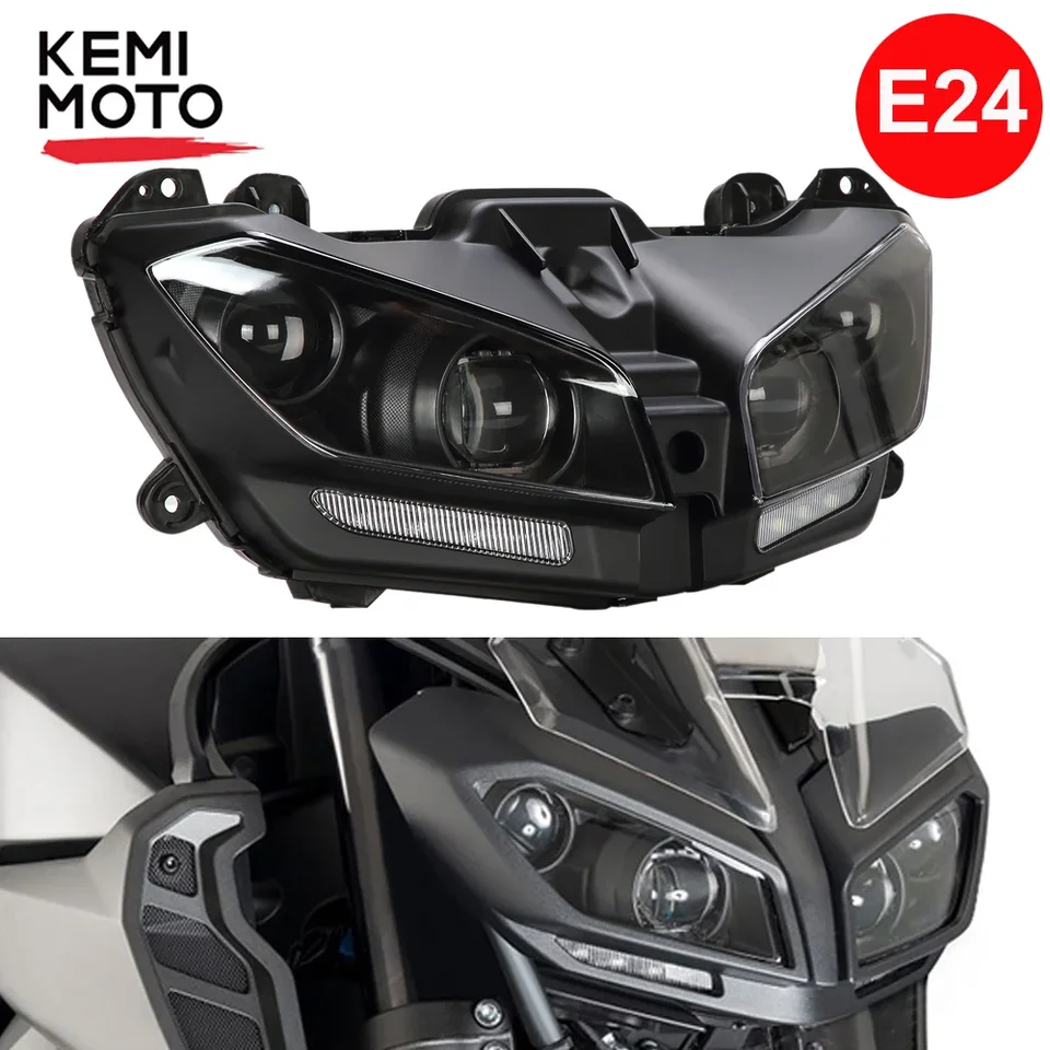 Motorcycle LED Headlight LED Lamp DRL Plug And Play Waterproof For