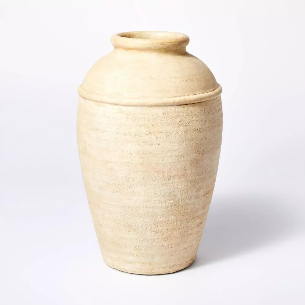 US- Tall Terracotta Vase  home decoration