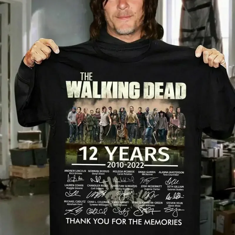 The Walking Dead 12Th Anniversary 2010 2022 Movie Film T Shirt