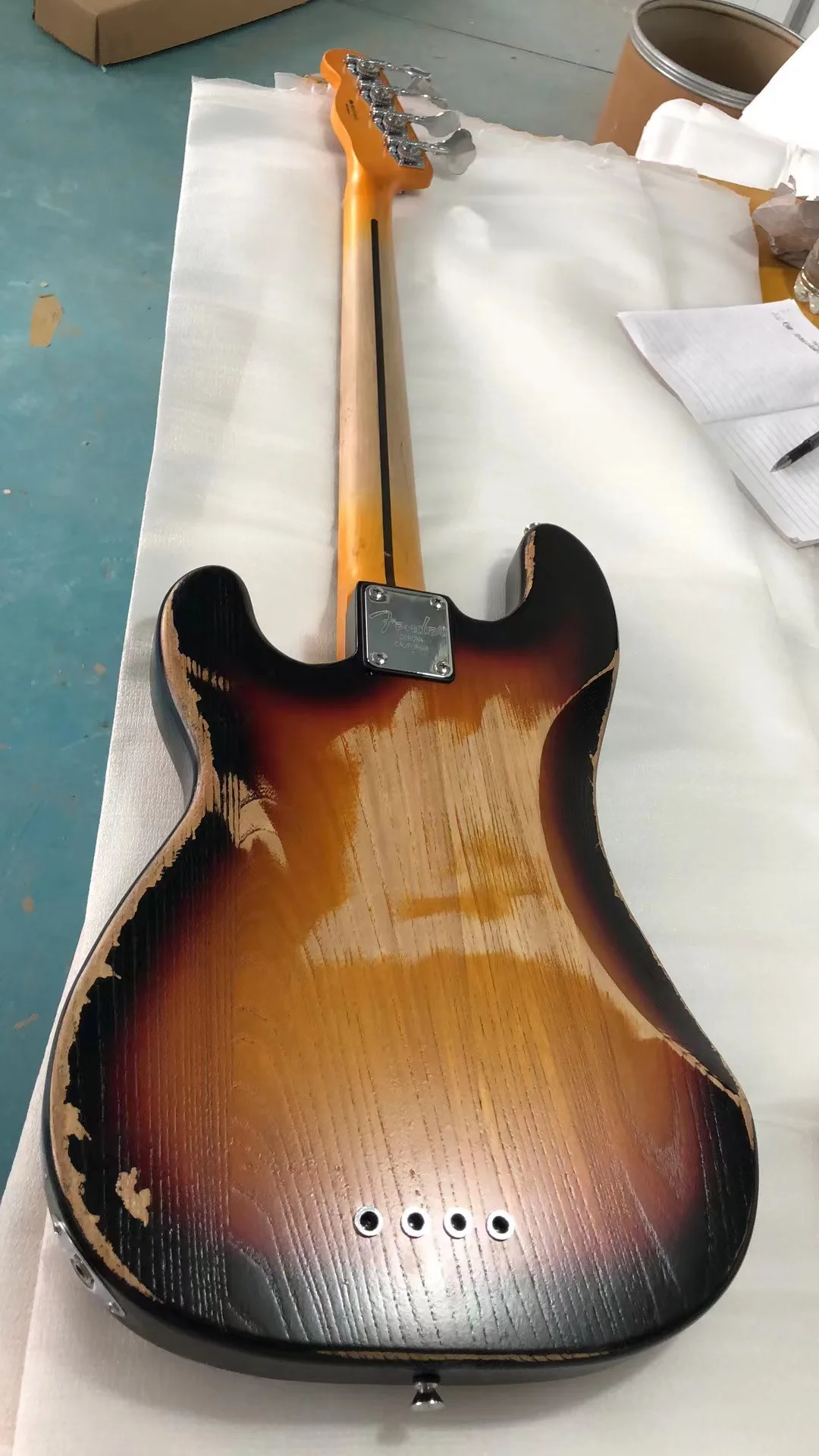 Ome Electric Guitar 4 String Bass Alder Body