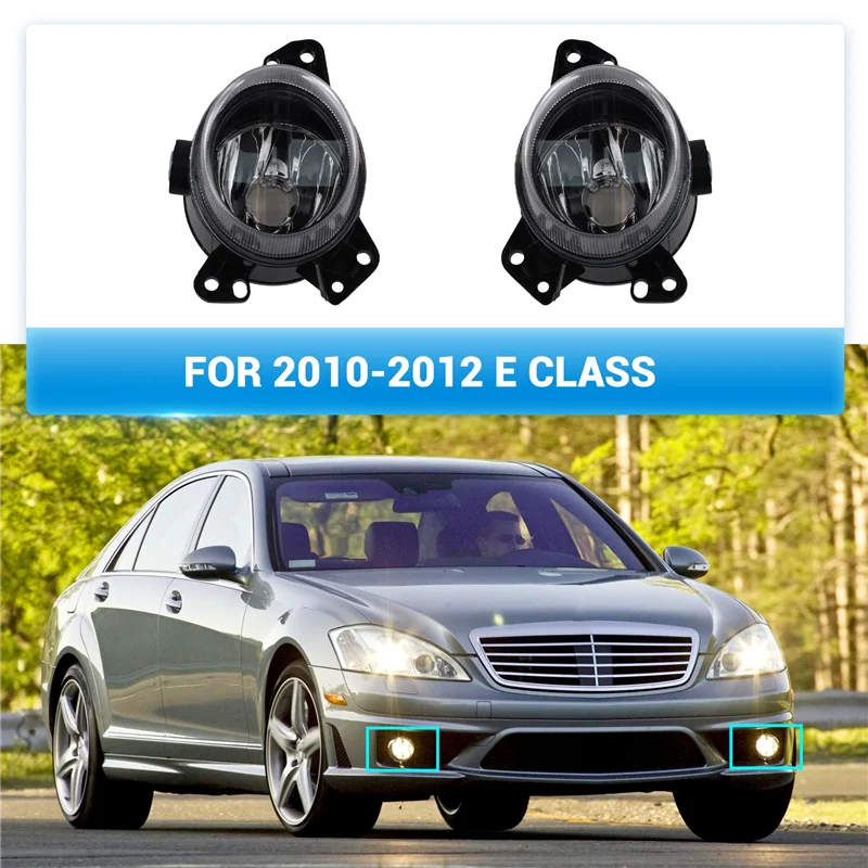 

1 пара противотуманных фар с лампочкой для Mercedes Benz E Vito GL S R CLASS A2128201056 A2128200956