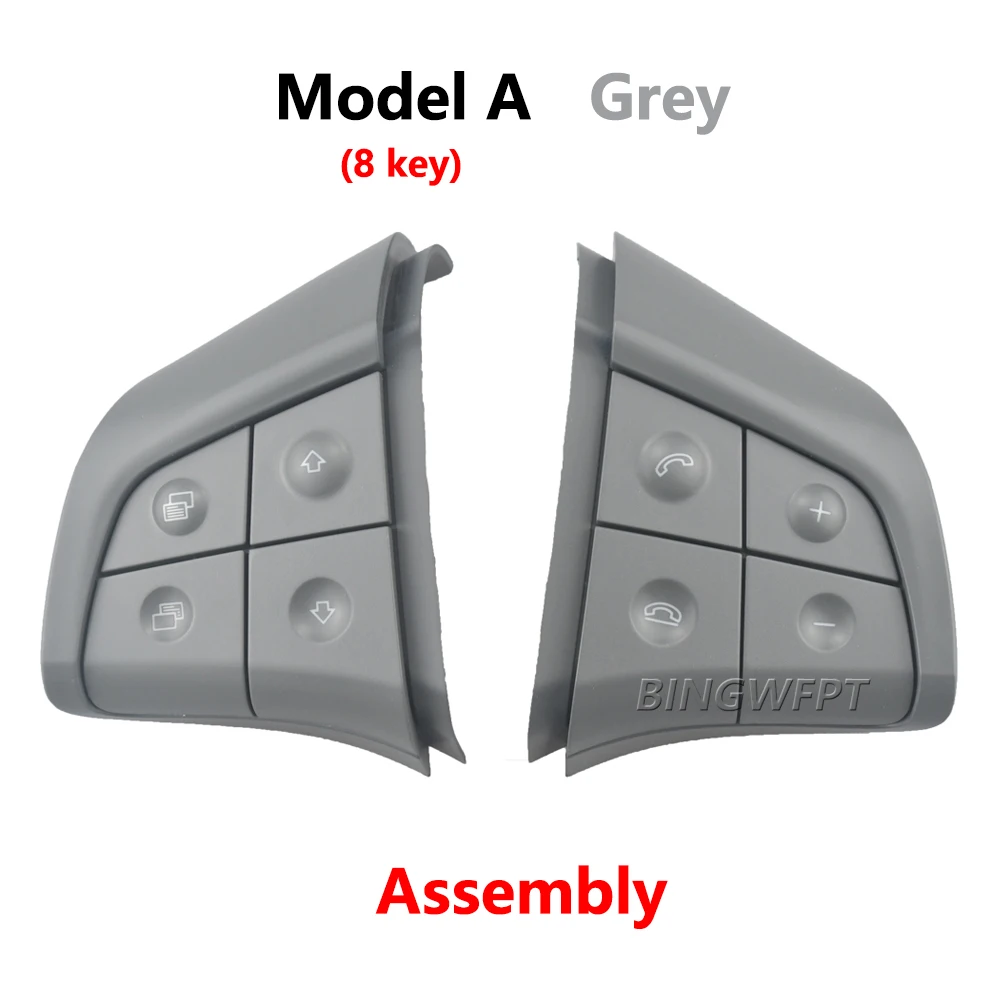 Multi-function Steering Wheel Buttons Phone Control Keys casing For Mercedes Benz W164 W245 W251 ML GL300/350/400/450 2006-2009
