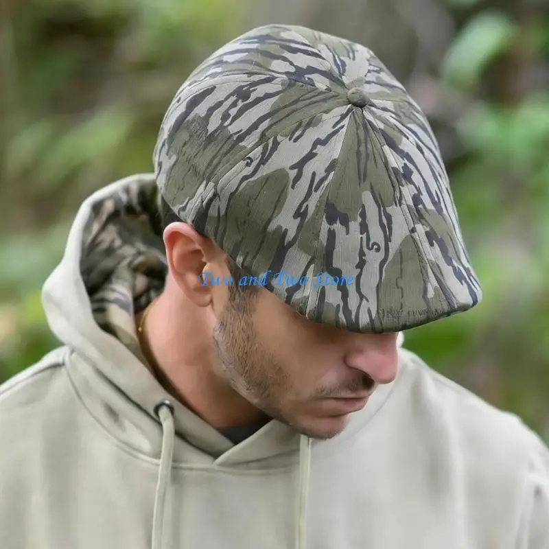 

HX6F Camouflages Berets Headwear Breathable Materials Perfect For Daily Wear