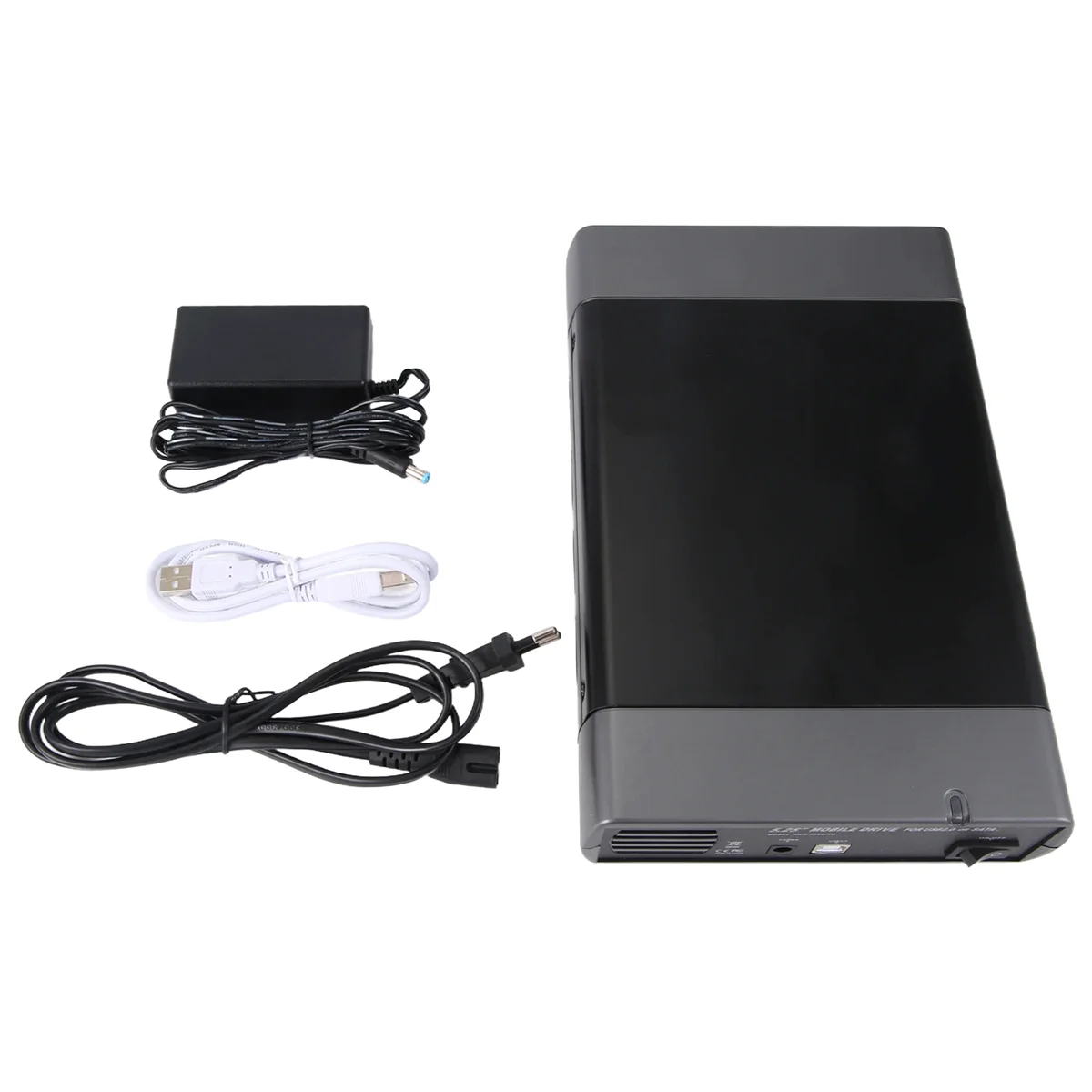 5.25 Inch USB 2.0 SATA External Optical Drive Case Enclosure Box Adapter for Windows XP for Mac PC EU Plug