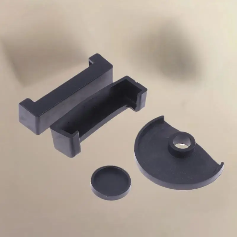 جوانات مطاطية عالية الجودة مع وسادات ملزمة صغيرة مقاس 50/60/70/80 مم - مجموعة من 4 قطع، مضادة للانزلاق ومضادة للقرصة