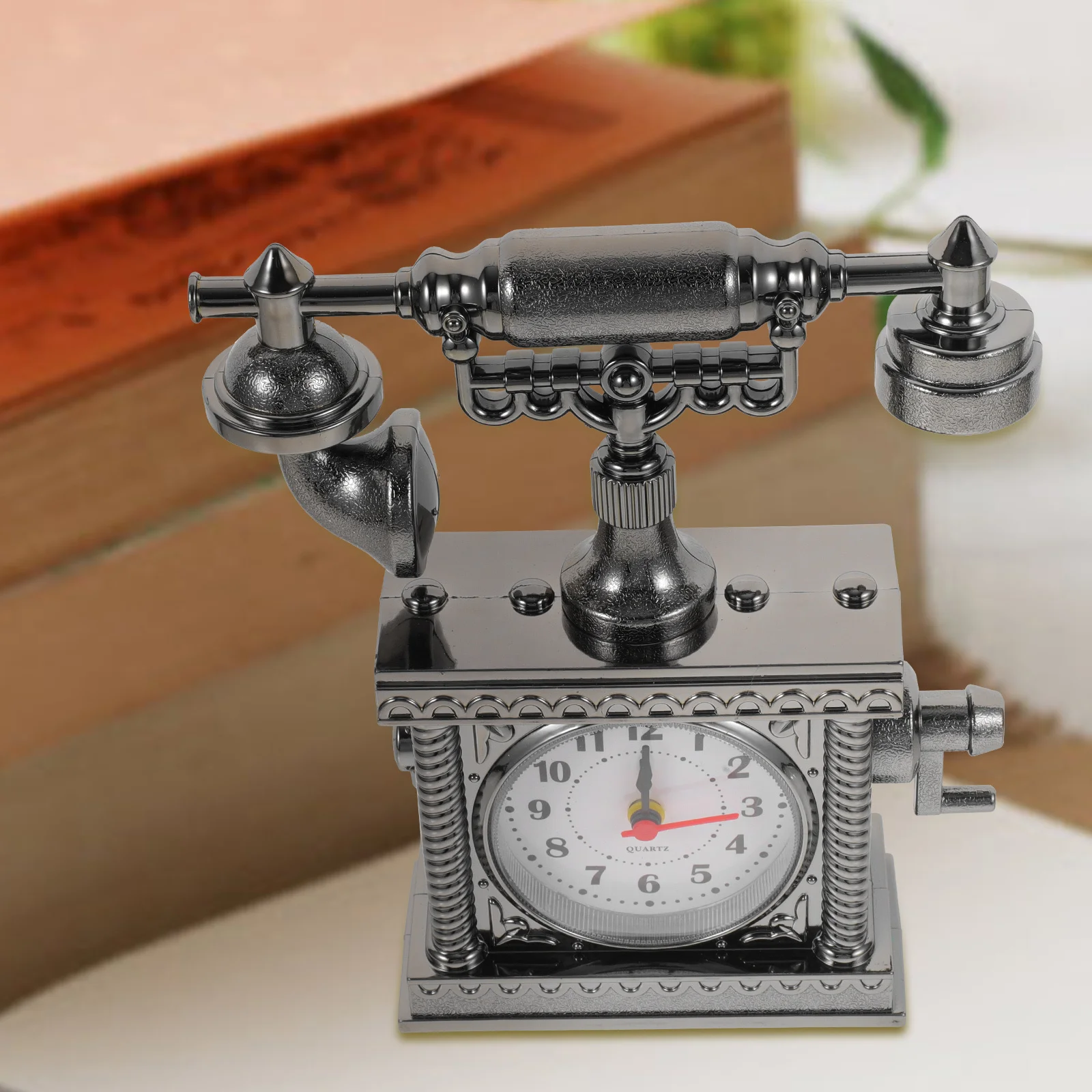 

Vintage Telephone Retro Phone Abs Simulation Telephone Desktop Decor For Home Office Interaction Plaything