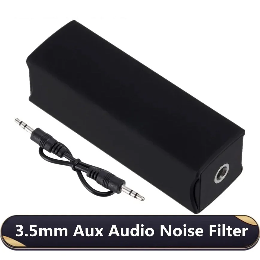 

Audio Noise Filter Ground Loop 3.5mm Aux Noise Isolator Eliminate for Car Stereo Audio System Home Stereo Speaker Line