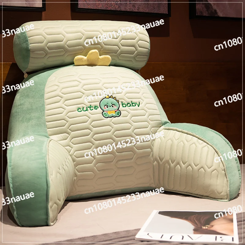 

Latex bedside cushion, soft package, waist protection, large backrest, pregnant woman sofa, pillow, dormitory bed, reading pillo