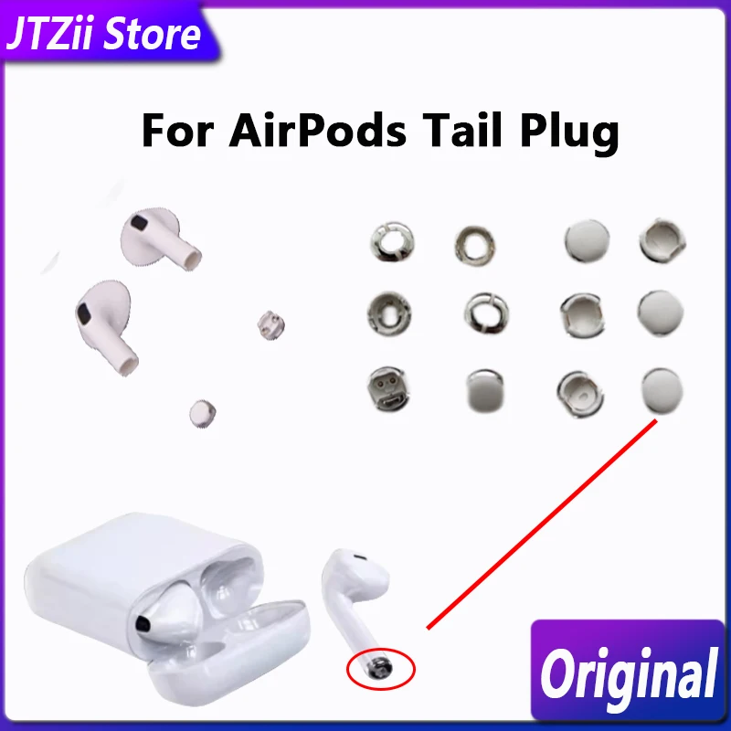 Original Bluetooth Earphone AirPods Pro 1/2/3 Tail Plug Headset Accessories Assembly Parts