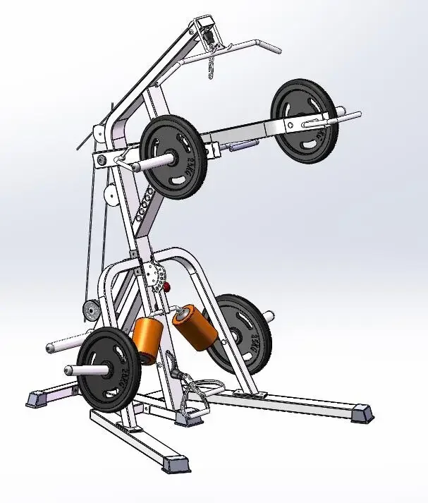 Comprehensive Training Fitness Equipment bodybuilding gym equipment ASJ-S106 Made in China Multi Functional