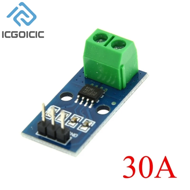 Modulo sensore di corrente Hall Modulo ACS712 5A 20A 30A Modulo sensore di corrente Hall 5A/20A/30A ACS712 per Arduino