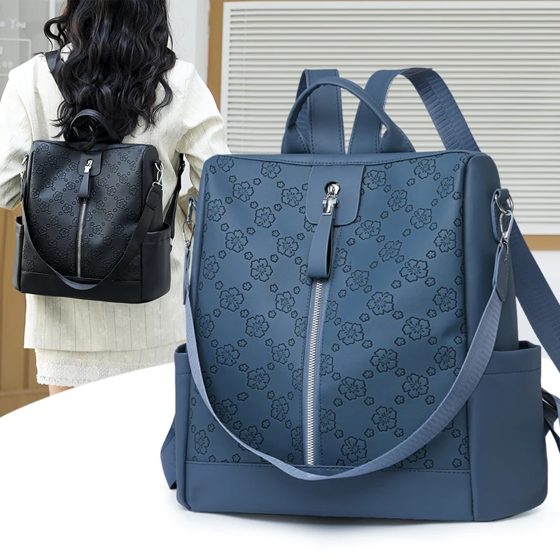 

High-end Style 1 Piece Large Capacity Women's Backpack Travel Vacation Backpack College Student Bag Personality Versatile Casual