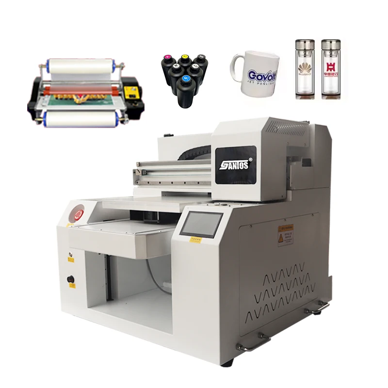 

Универсальный УФ-принтер «рулон-рулон» размером 30*40 см с головками epson Xp600/tx800 и УФ-текстильными чернилами применяется для чехлов для телефонов