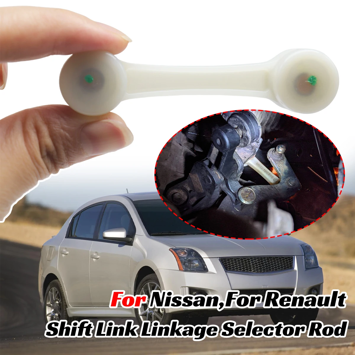 

Manual Gear Shift Link Linkage Selector Rod For Renault Clio 4 Twingo 2 Kangoo dacia Sandero Logan Modus Symbol Car Repair Parts