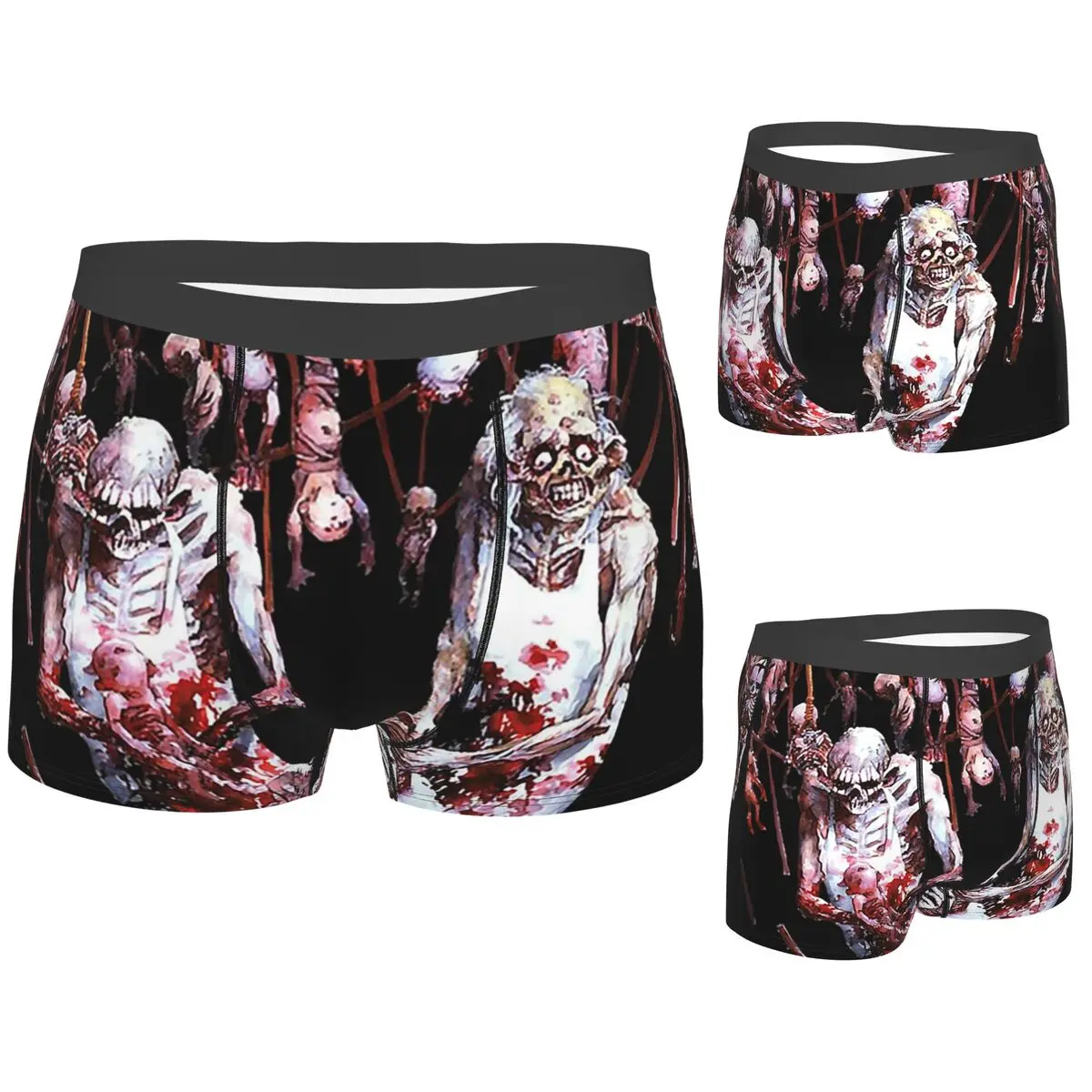 

Трусы-боксеры, шорты, трусы Cannibal Corpse, мужское вентилируемое нижнее белье для мужчин, подарки бойфренду