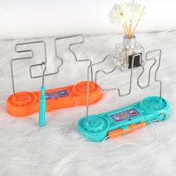 Electric for Touch Maze Physics Education Current Learning Board Game Concentration Training Toy Teenagers Party Favor S