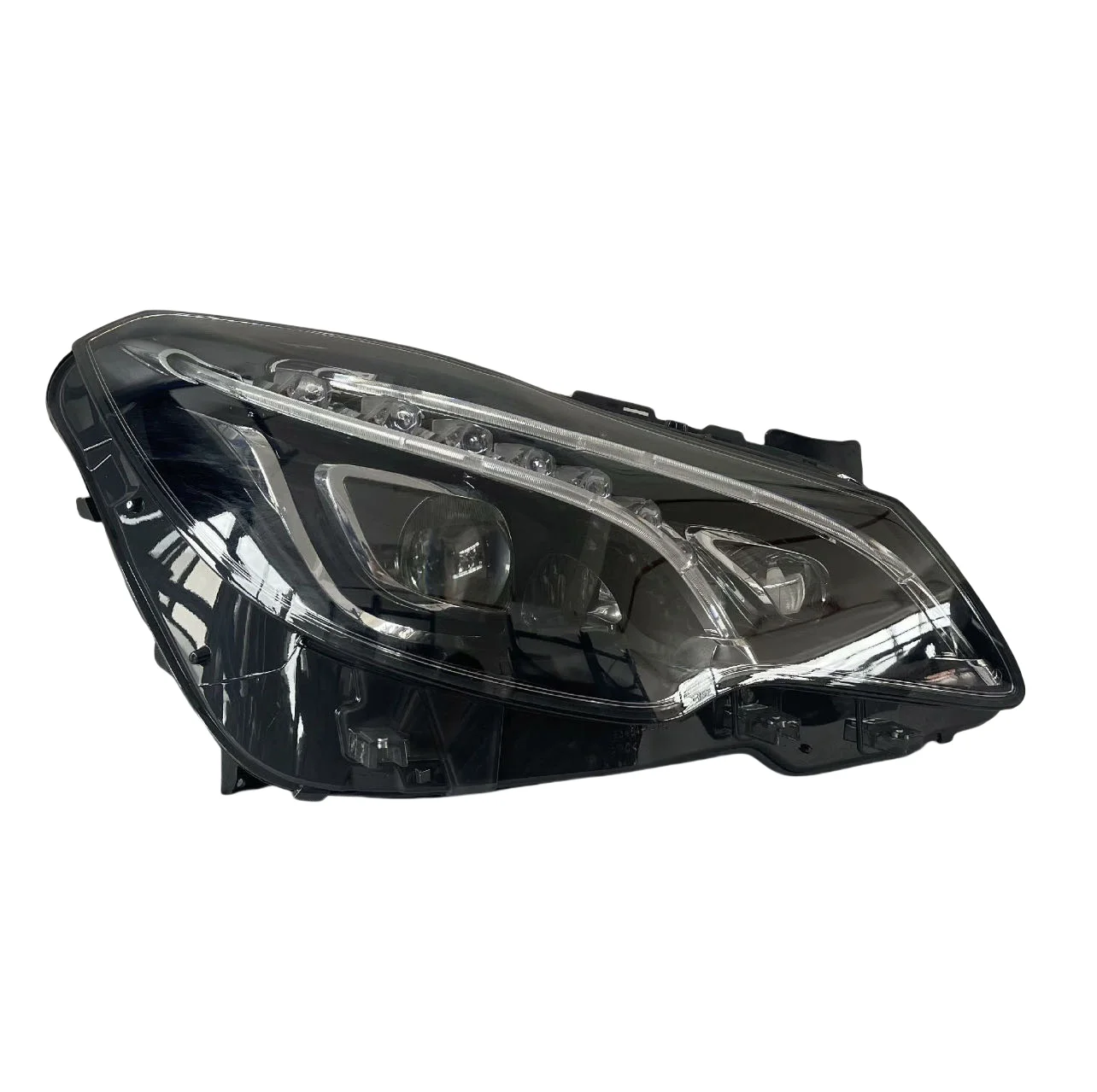 

Suitable for E-Class Coupe A207 headlight E200 E260 E300 high-end double lens automotive headlight lighting system