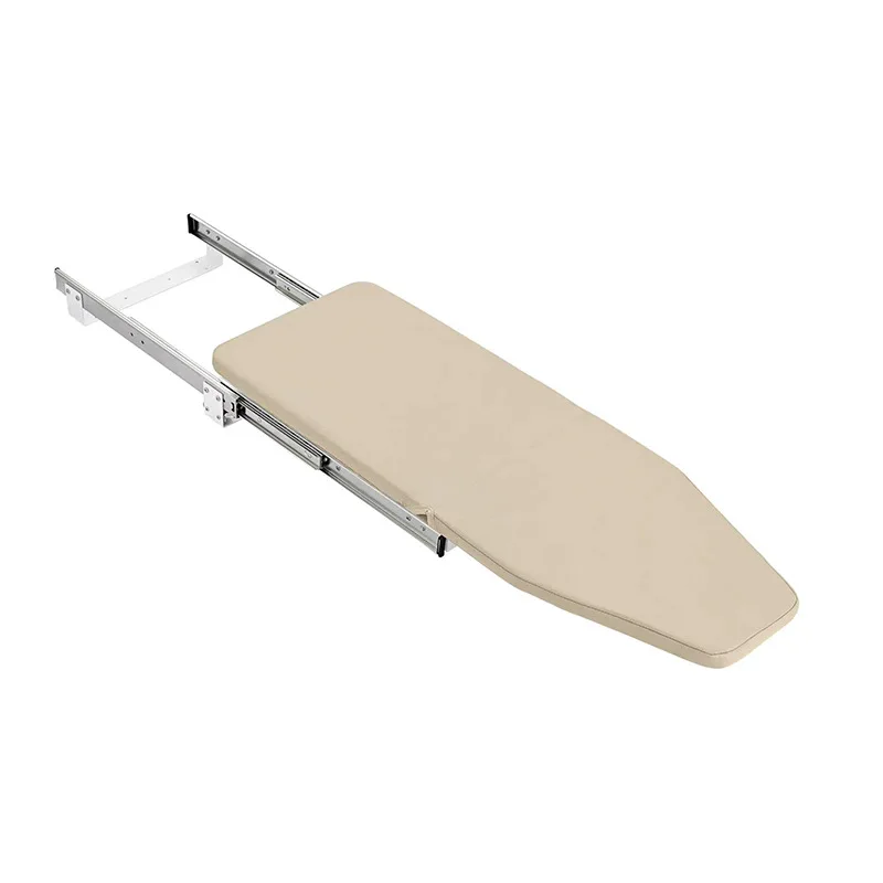 

Cloakroom Household wardrobe Damping buffer Ironing board Hidden cabinet Folding push-pull ironing board Electric iron rack