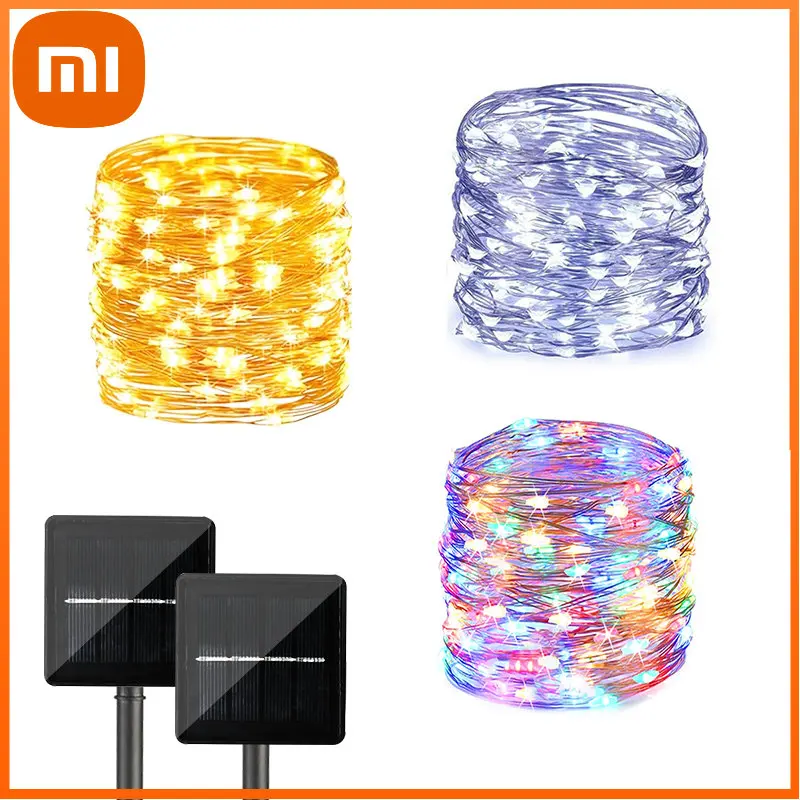 

Xiaomi 10/15M Solar Led Light String Waterproof Christmas Wedding Decoration Festoon Led Light Fairy Garland Holiday Lamp