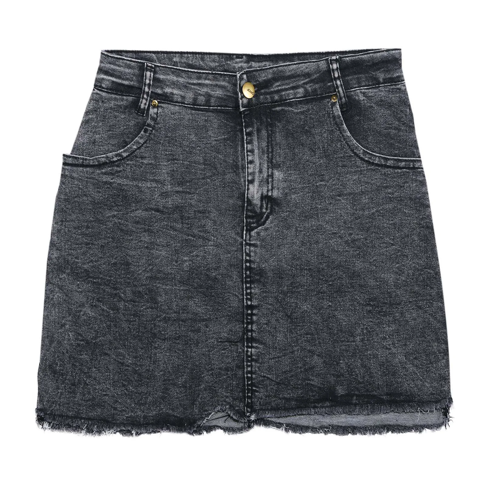 Skater Skirt Plus Size Summer Sexy Denim Skirt For Women Hem Bodycon Mini Jean Skirt Jean Skirts For Women Plus Size Stretch