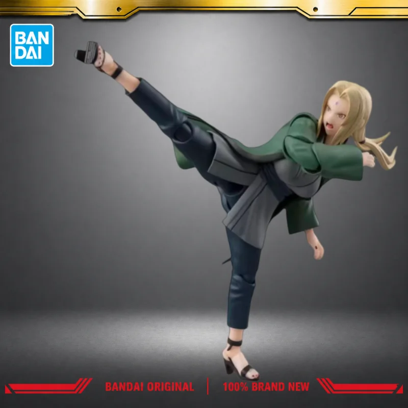 

In Stock Bandai Original S H Figuarts Naruto Tsunade Action Figure Model Doll Brand New Boxed Anime Characters Garage