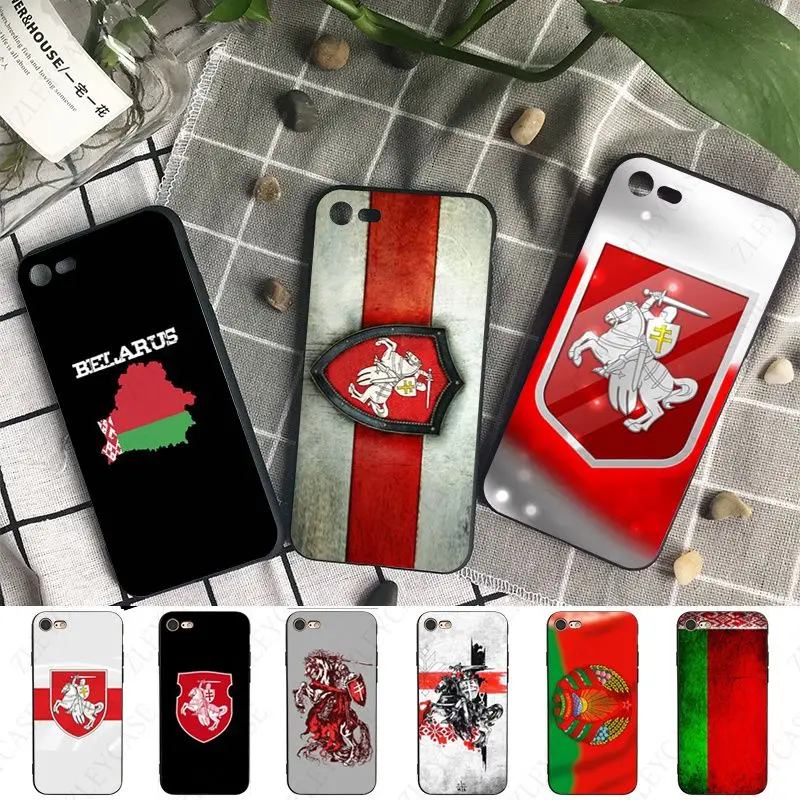 soft Belarus flag phone cover for iPhone 15Pro 16pro 13PRO max 7 8 XR 14plus 11pro 12pro max 13mini SE 2020 12mini cases coque