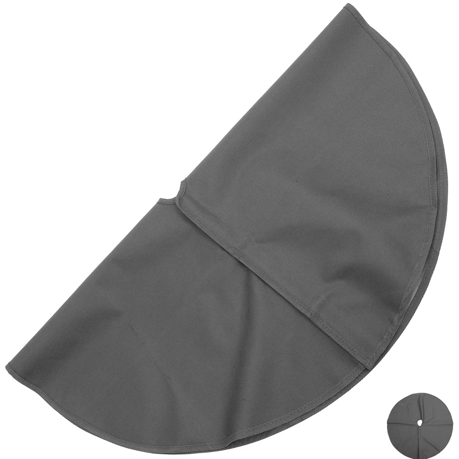 غطاء حامل مظلة مستدير للفناء، واقي متين، حماية من المطر والرياح، سهل التنظيف، غطاء حامل المظلة على المدى الطويل #2