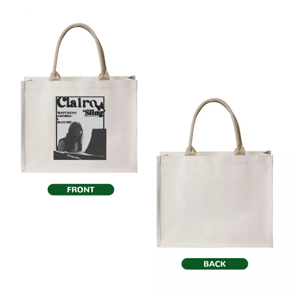 Clairo Sling Tote Bag Women's bag canvas tote bag custom tote