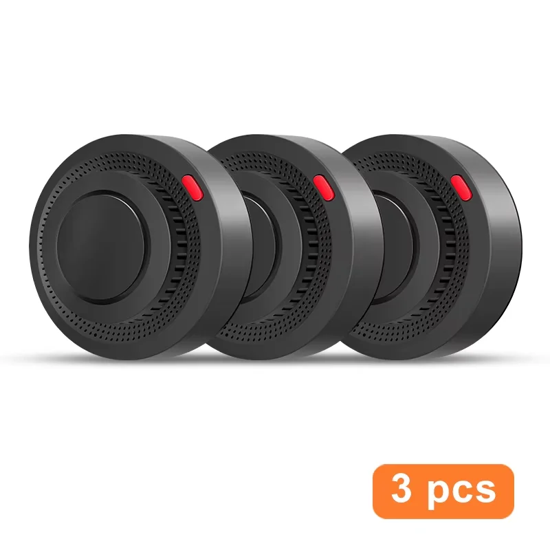 Tuya Smart WiFi Rooksensor Brandbeveiliging Rookmelder 85dB Geluid Beveiligingssysteem Brandweerlieden Smartlife APP-bediening