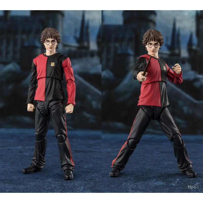 Auf Lager Original Bandai Harry Potter Modellbausatz SHF Harry Potter The Goblet of Fire Anime Action Figure Collection Fertigmodell