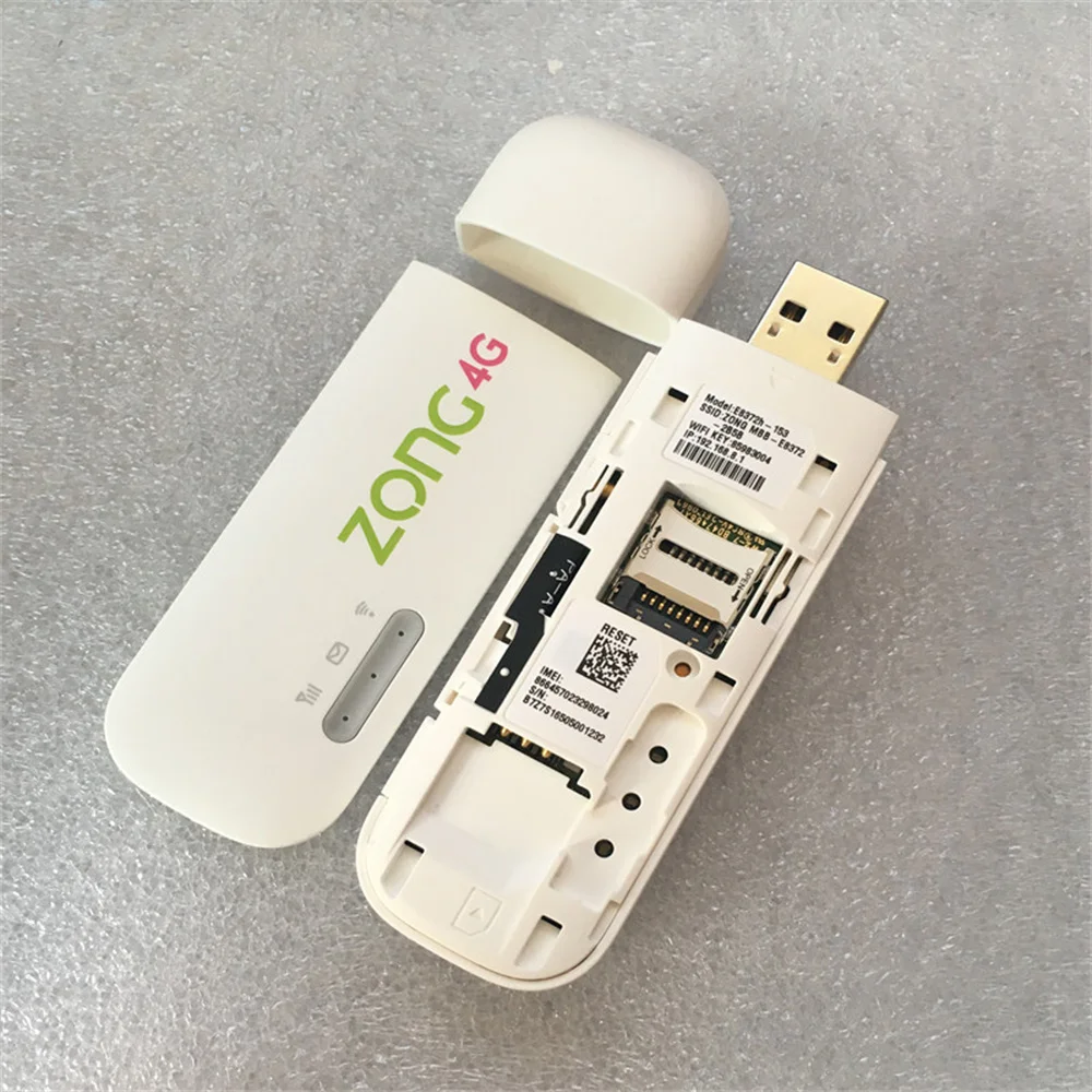 Imagem -06 - Vara Wifi Móvel Dongle Desbloqueado pk E8372h-153 Antenas Ts9 Wingle Lte 4g Modem Usb pk E8372h608 Zte Mf79 Huawei-e8372h153