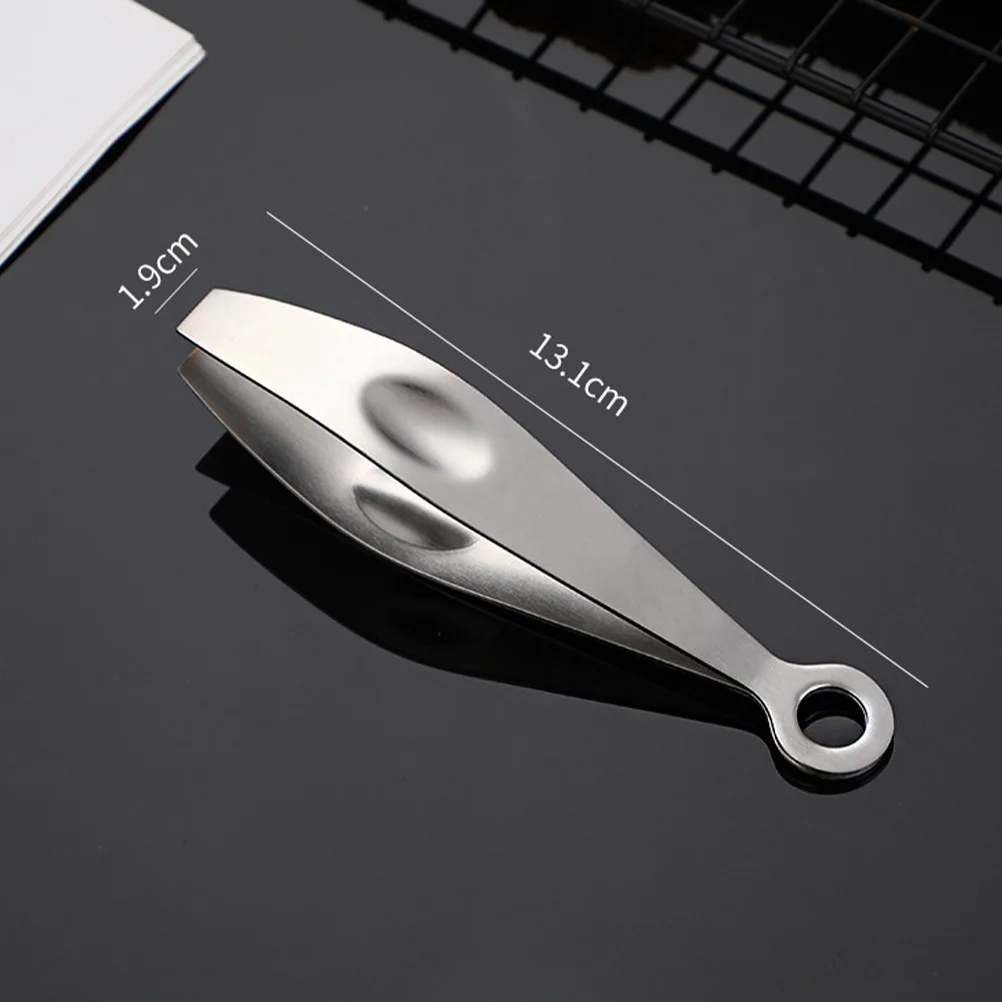 3 قطعة ملاقط شعر الدواجن من الفولاذ المقاوم للصدأ مشبك عظم السمك المتين لإزالة شعر الدجاج والأوز والخنزير أداة المطبخ #3