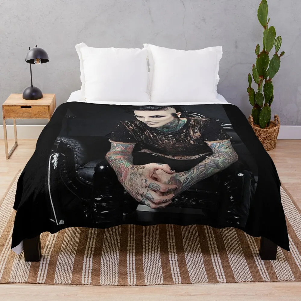 chris motionless cerulli chris motionless cerulli chris motionless cerulli 7 Throw Blanket Bed linens for babies Beach Blankets