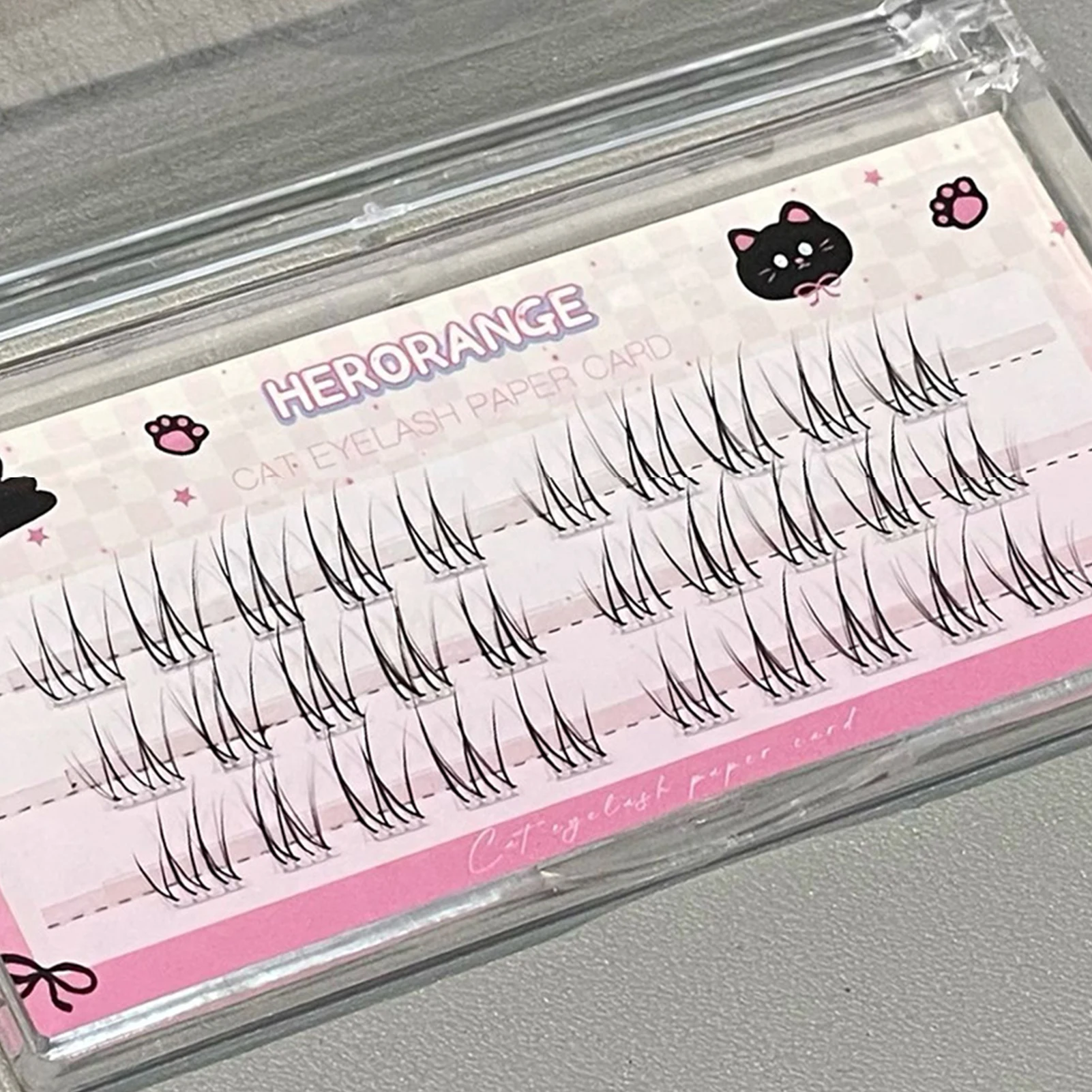 رموش اصطناعية سوداء طويلة الأمد مجموعات رموش فردية مثالية للفتيات رموش منفوشة طبيعية أدوات مكياج يومية