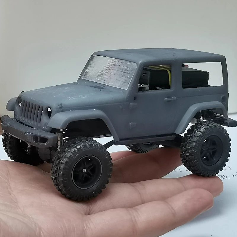 

RC Car 1/35 3D Printing Hand-assembled RC Climbing Off-road Vehicle KIT Electric Remote Control Car Model Toy Gift