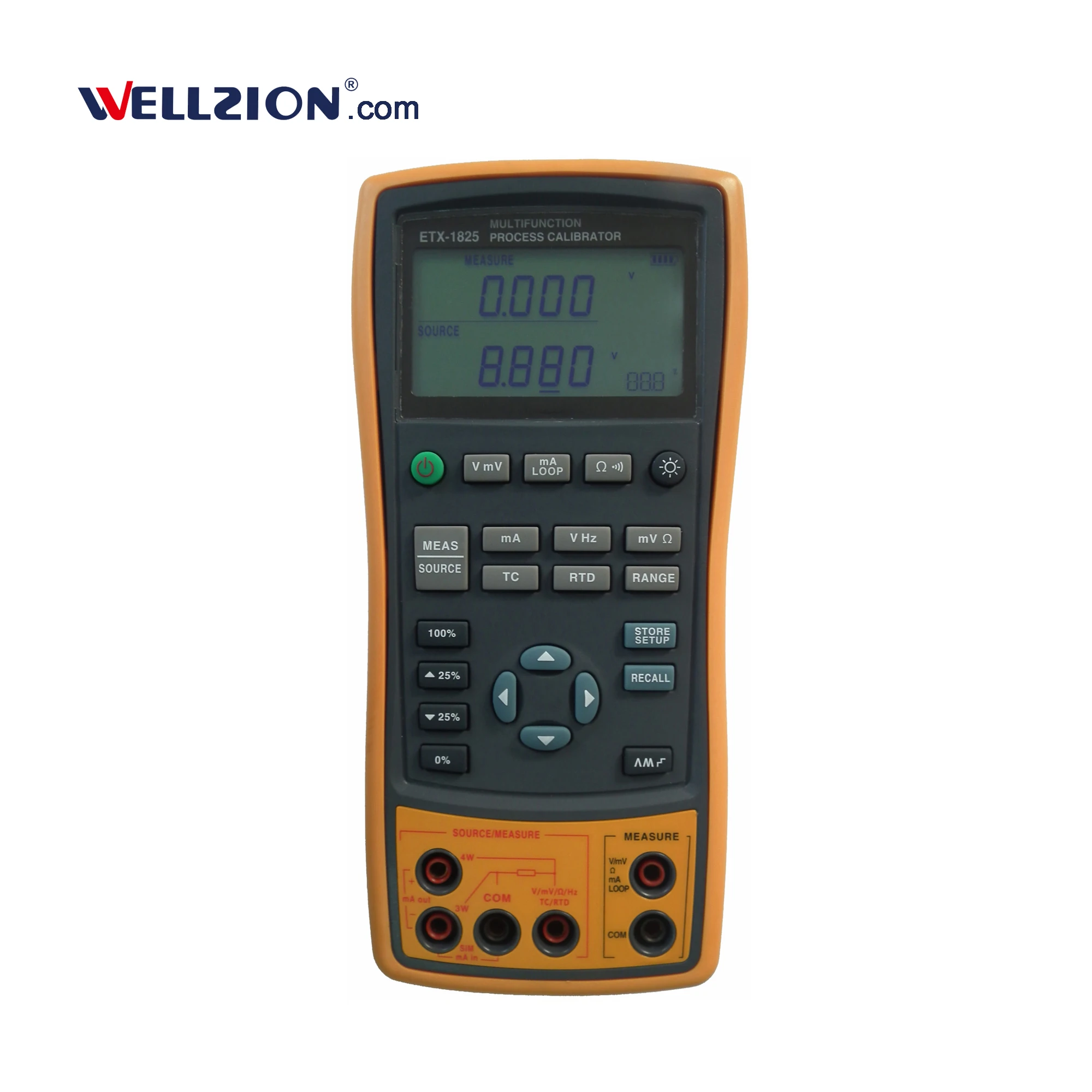 ETX-2025,0.02% Accuracy Portable Multifunction Calibrator