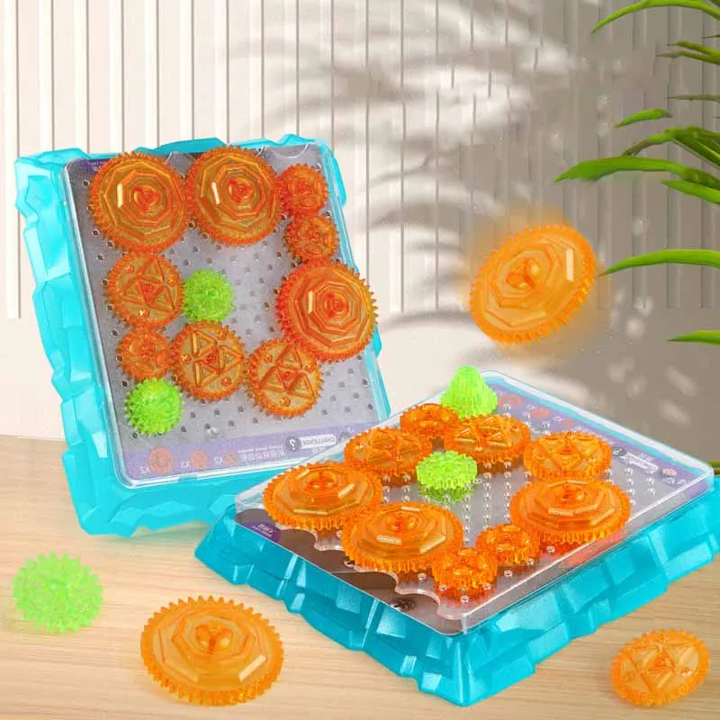 Nieuwe Versnelling Draaiende Redenering Vooruitgang Speelgoed Voor Kinderen Denken Training Puzzel Ouder-Kind Interactie Gear Desktop Game Speelgoed