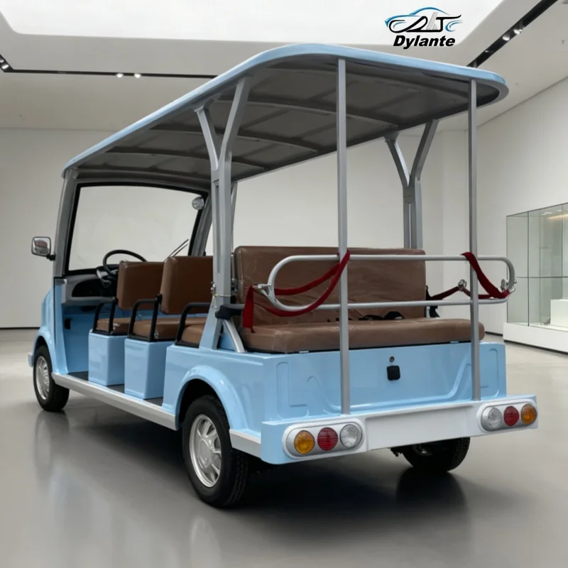 الشركات المصنعة بالجملة عالية الراحة للتحويل المدرب السياحي عربة جولف الكهربائية لمشاهدة معالم المدينة سيارة حافلة المدينة آمنة وموثوقة