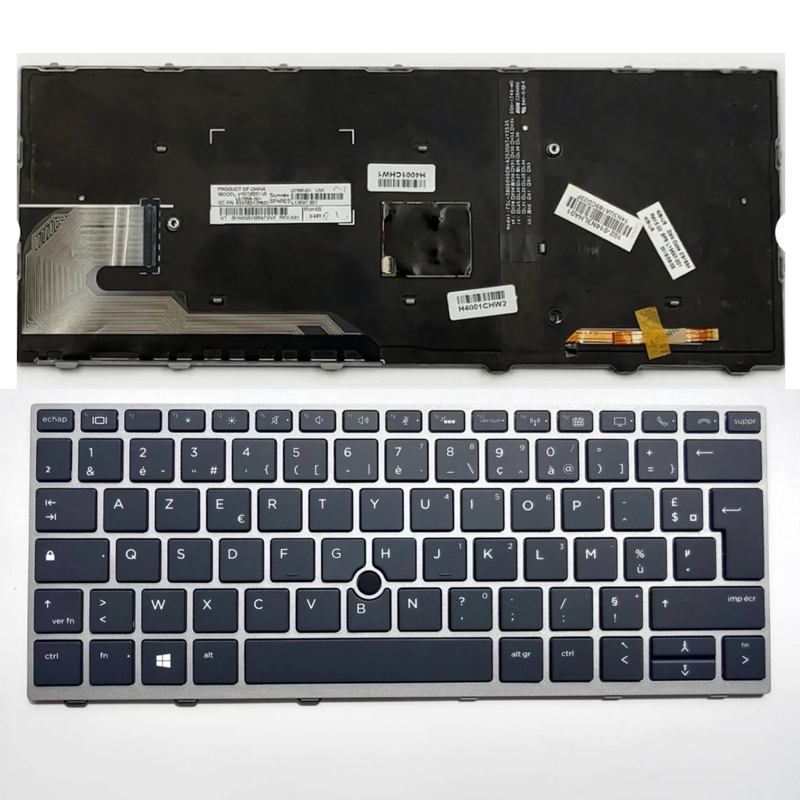 

FR layout FOR HP EliteBook HSN-I12C HSN-i30C HSN-I23C 123C I16C 730 g5 735 g5 735 g6 830 g5 836 g5 L13697-051 Laptop Keyboard