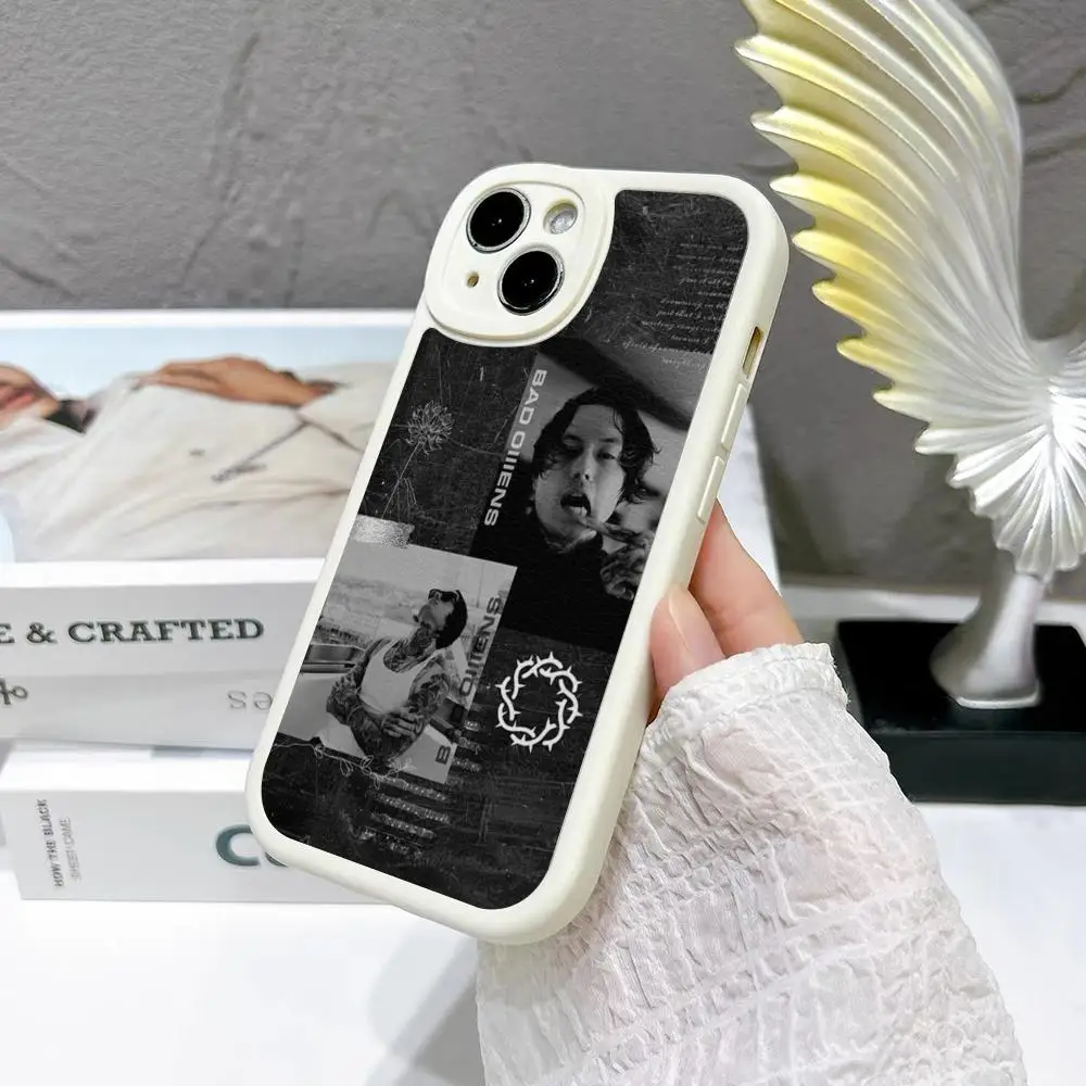 Bad Omens Artwork Tempered Phone Case For Iphone 15 14 13 Pro Max 12 11 Mini X Xr Xs 7 8 Puls Cover