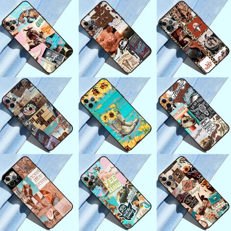 Cowboy Cowgirl Western Ranch Boho For Samsung Galaxy A16 A26 A54 A34 A14 A22 A32 A52 A55 A35 A15 A53 A13 A05 Case