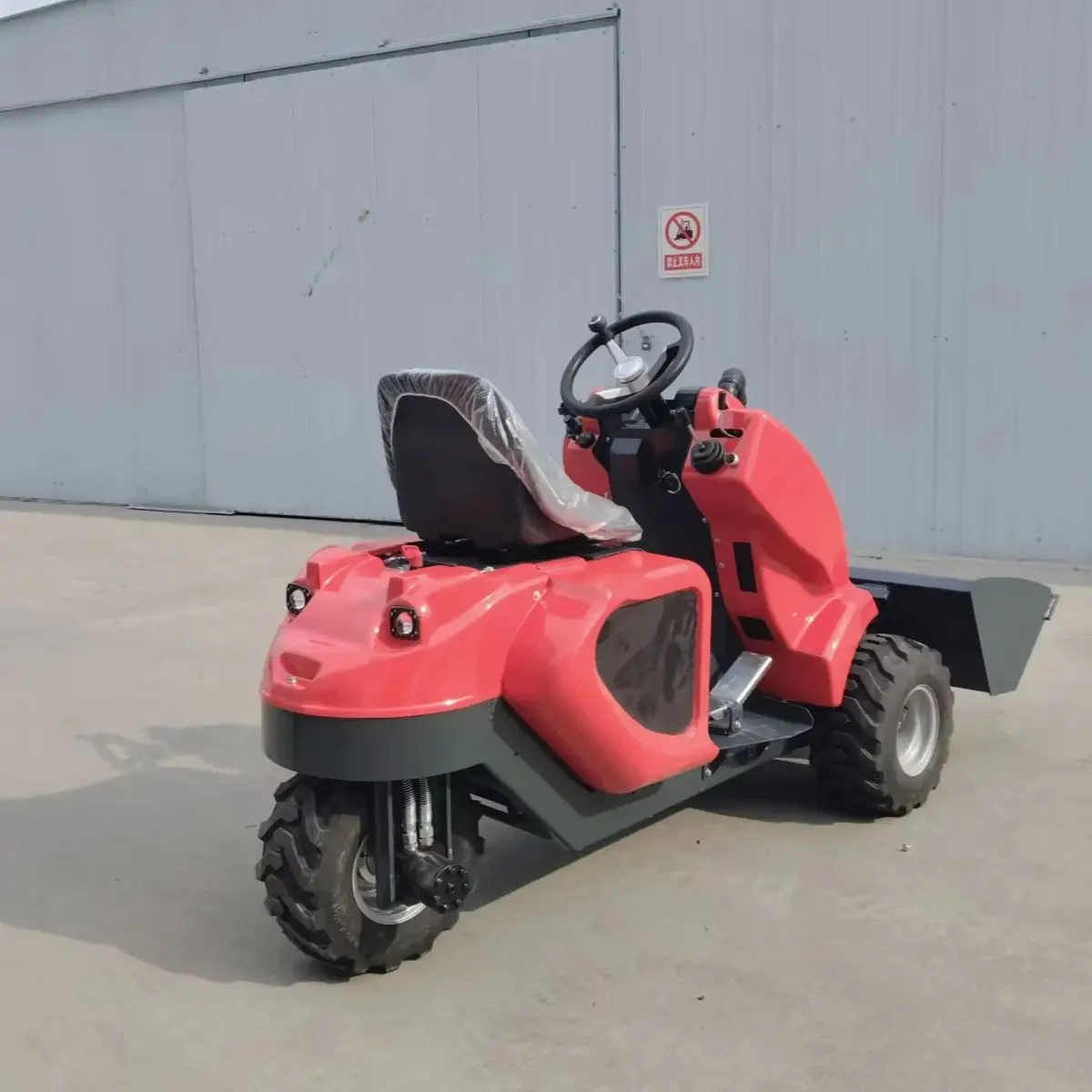 Mini chargeuse compacte diesel sur chenilles, petite chargeuse sur pneus, moteur EPA Kubota