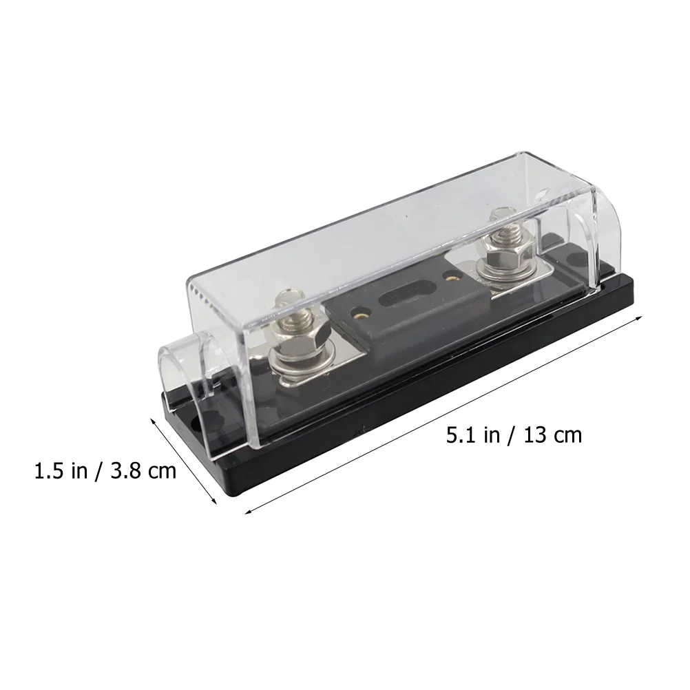 

ANL Fuse Car Insurance Box Auto Fuse Block ABS Zinc Alloy Terminal Block Automotive Electrical Protection